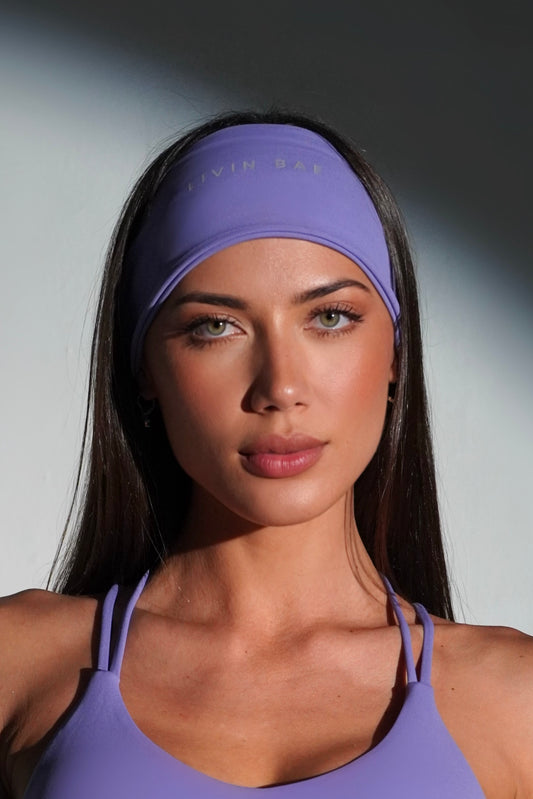 Royal plum headband