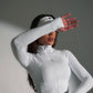 White long sleeve sports breeze