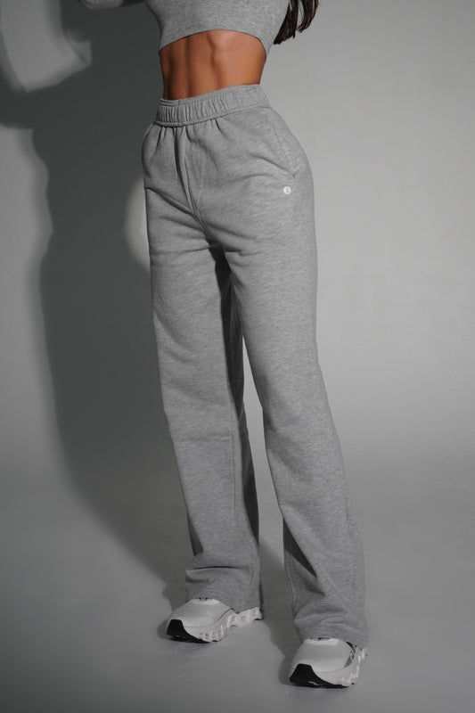Gray performance pants
