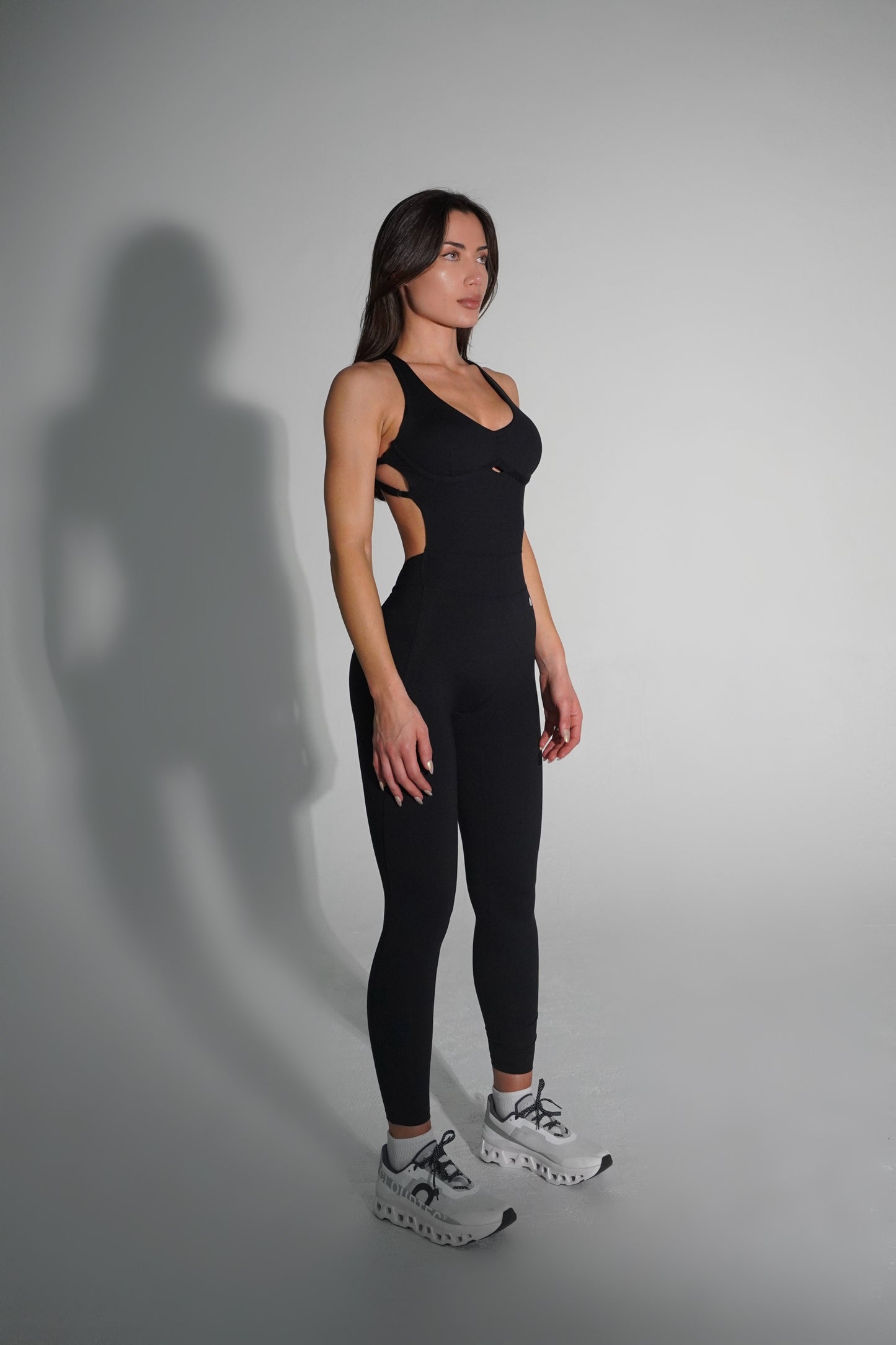 Contour Curve Gym Jumpsuit