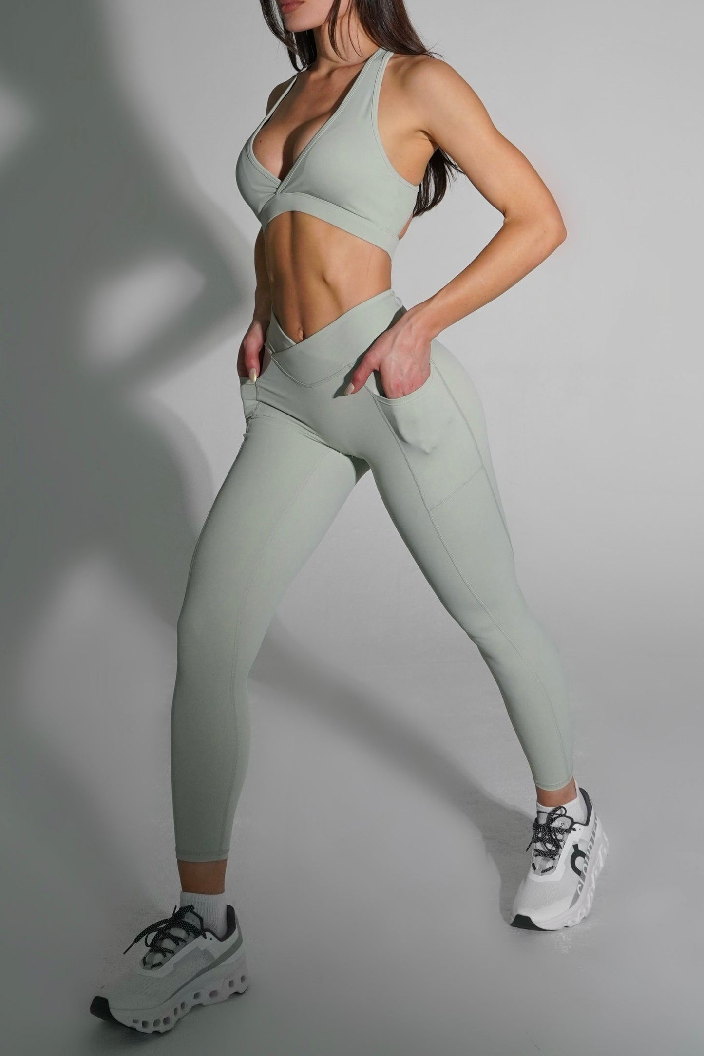 Mint Breeze Sports Leggings