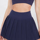 Navy ace skort